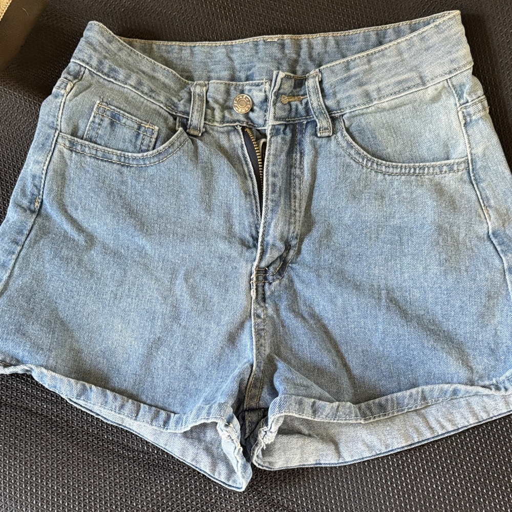 Denim Blue Stylish Women's Shorts Size XS